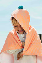 Load image into Gallery viewer, Coral stripes beach towel
