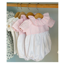 Load image into Gallery viewer, Mango linen pink stripes
