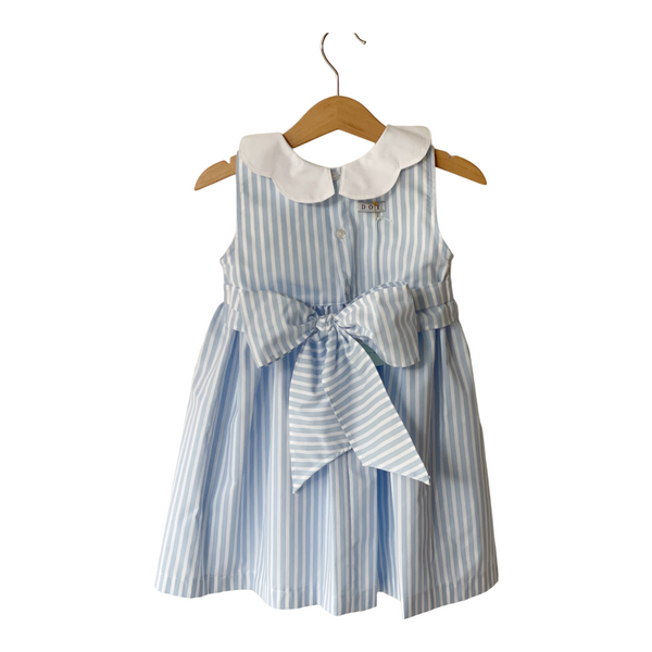 Tinker bell blue white stripes