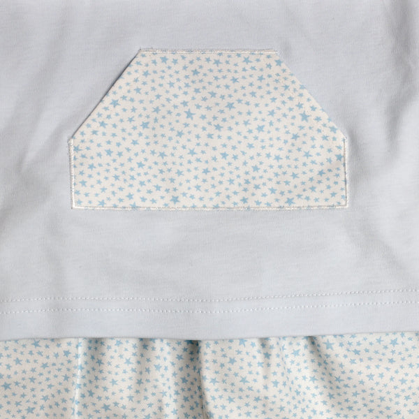 Teenie grey stars