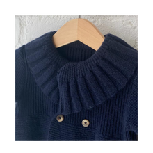 Load image into Gallery viewer, Sevilla navy wool
