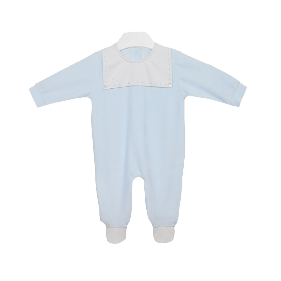 Baby bib blue