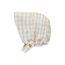 Load image into Gallery viewer, Berry bonnet beige check
