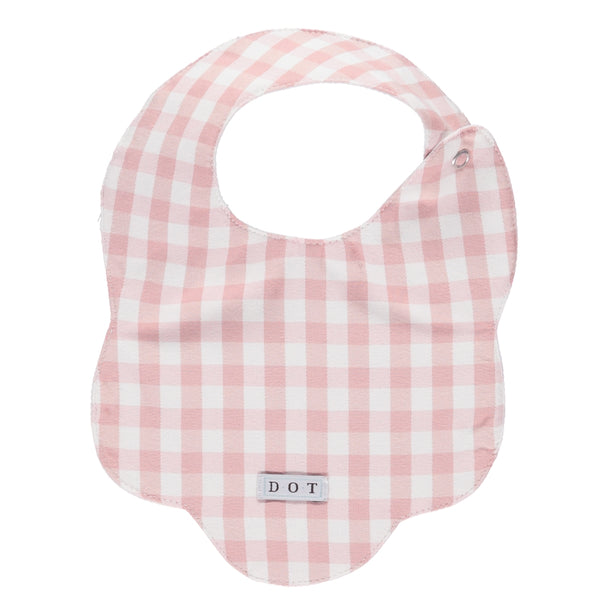 Bib pink check