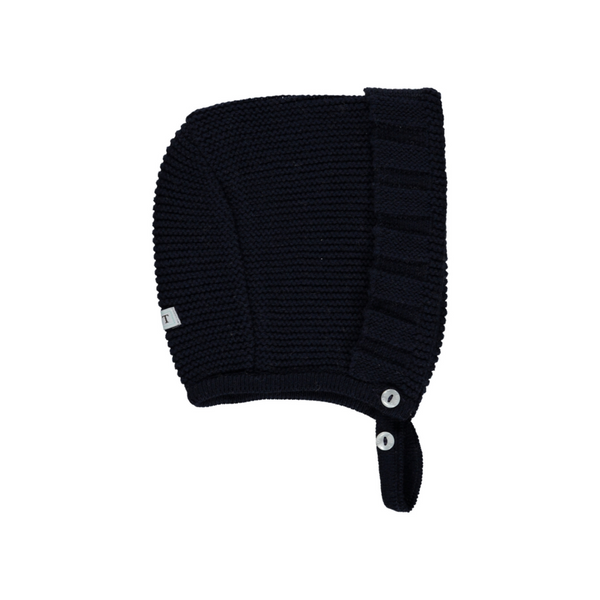 Bonnet navy wool