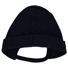 Load image into Gallery viewer, Bonnet navy wool
