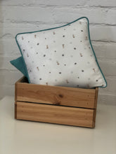 Load image into Gallery viewer, Square cushion - Rabbit print
