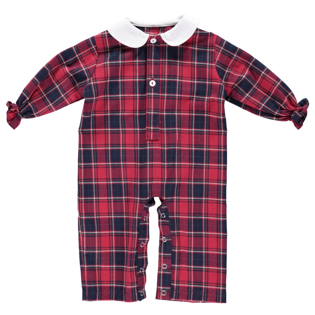 Pear red plaid