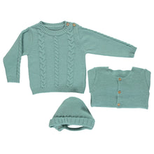 Load image into Gallery viewer, Roma green wool
