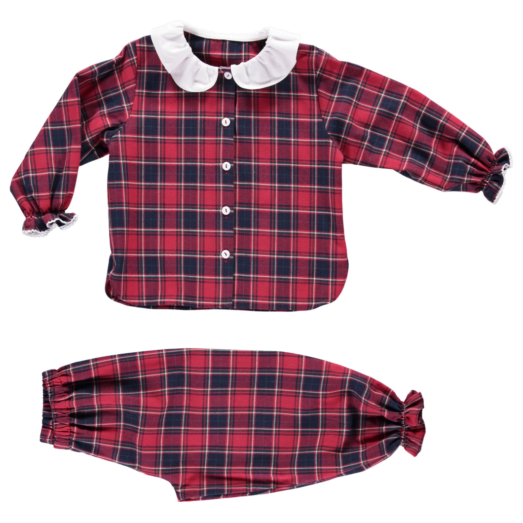 Winter Deolinda red plaid