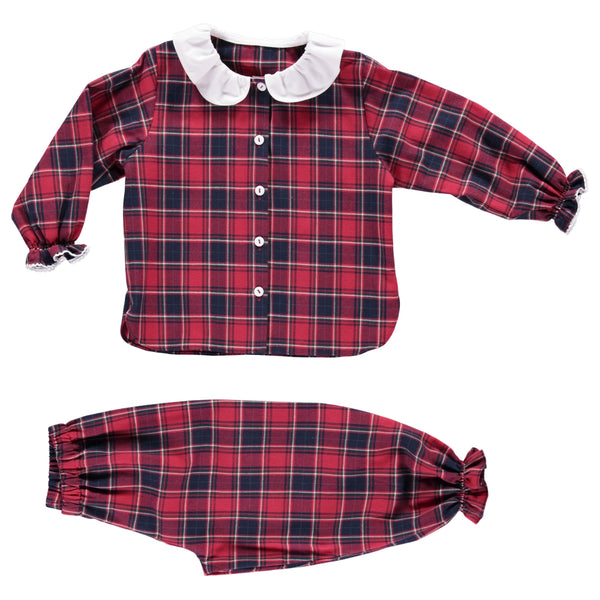 Winter Deolinda red plaid