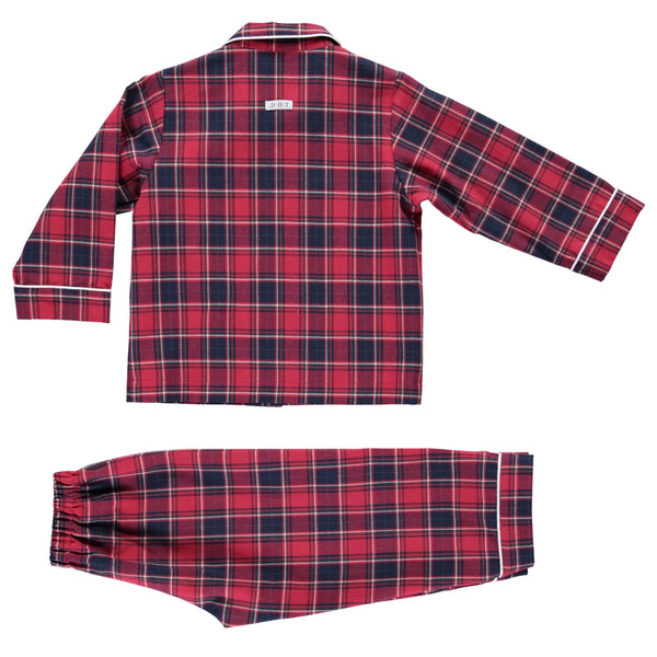 Winter Duarte red plaid