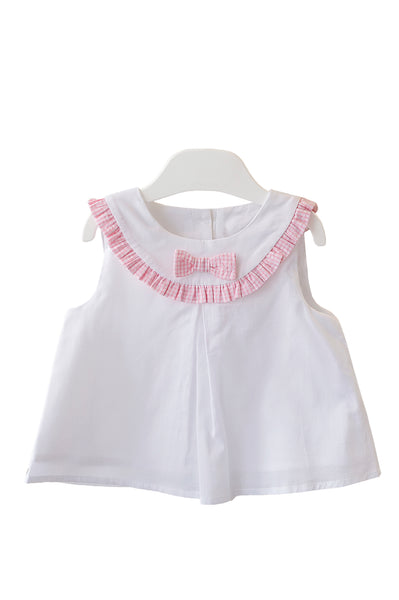 Lulu vichy white&pink