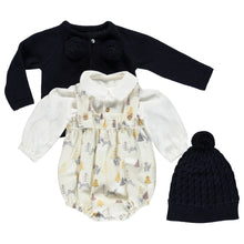Load image into Gallery viewer, Beany navy wool
